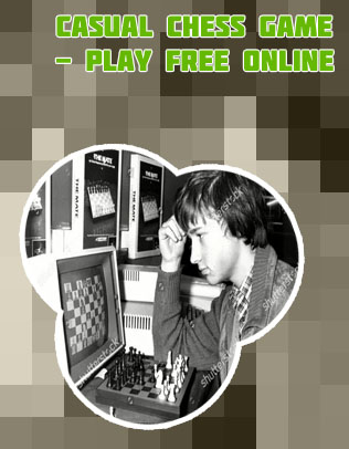Chess online play with computer