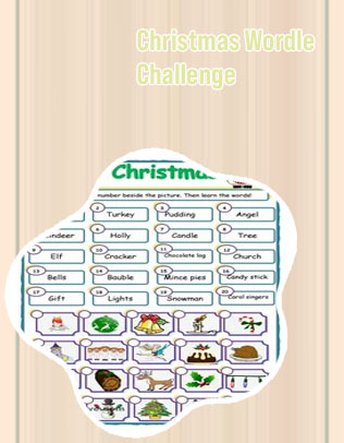 Christmas words games