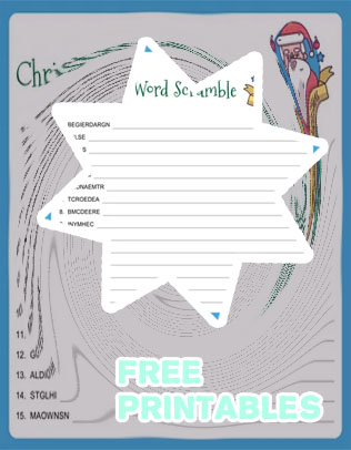 Printable word games