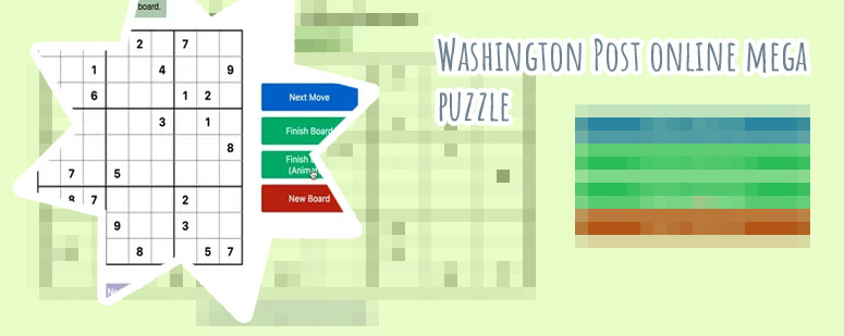 Sudoku online washington post